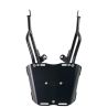 Kit top-case plaque noire BMW F900GS - Unit Garage AL3_BL_BL+4503