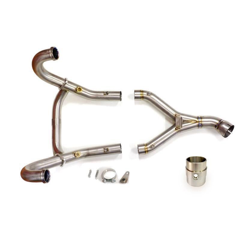 Collecteur sans catalyseur BMW R Nine T Euro5 - Unit Garage Titane