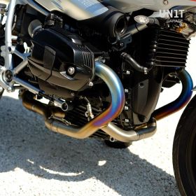 Collecteur sans catalyseur BMW R Nine T Euro5 - Unit Garage Titane
