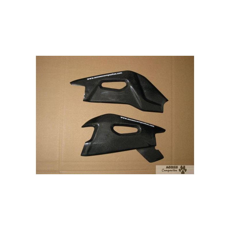 Protections de bras oscillant Carbones Aprilia RSV4 09-20 - Access Composites 