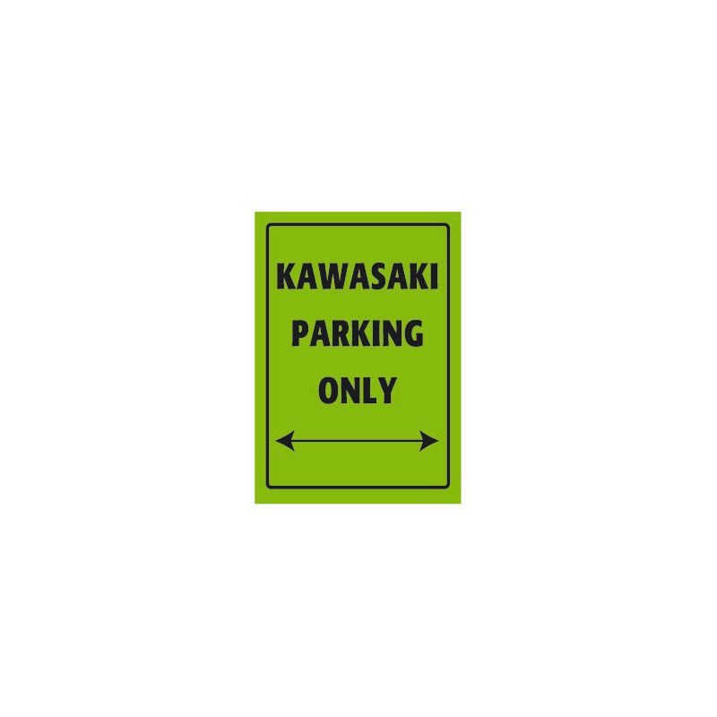 Plaque Alu Bike It - Kawasaki Plaque Alu Bike It - Kawasaki