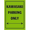 Plaque Alu Bike It - Kawasaki