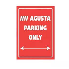 Plaque Alu Bike It - MV Agusta