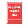 Plaque Alu Bike It - MV Agusta
