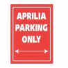 Plaque Alu Bike It - Aprilia