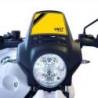 Autocollant jaune 40e x pare brise fenouil