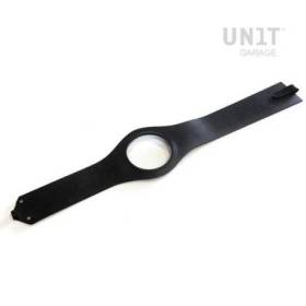 Sangle de réservoir en cuir noir r120r