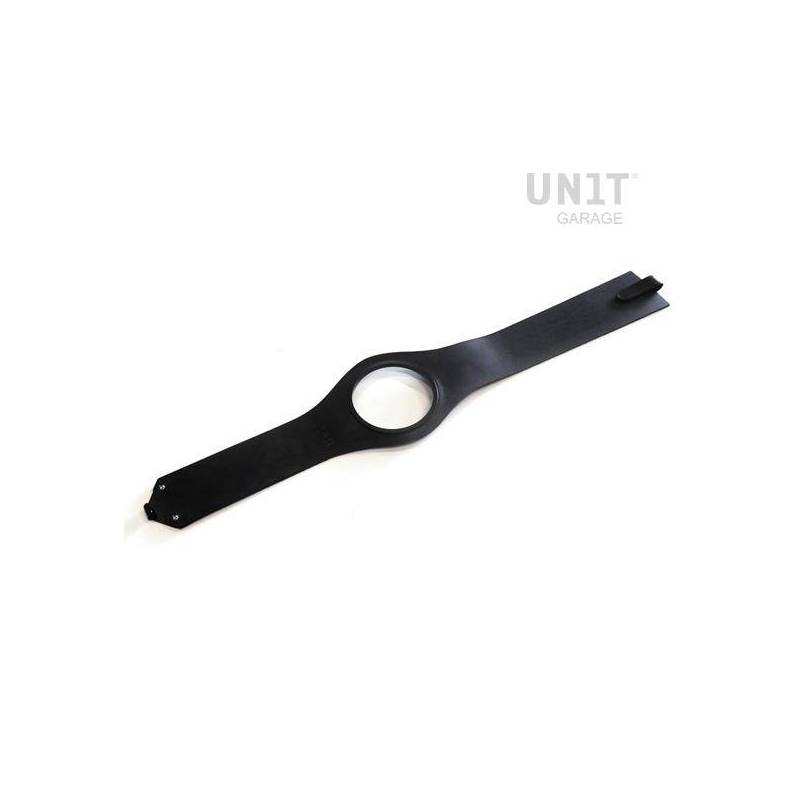 Sangle de réservoir en cuir noir r120r
