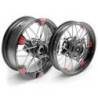 Paire de roues à rayons r1200r 24m9 sx tubeless (2006-2012)