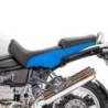 Housse de selle noire / bleue