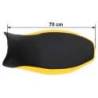 Selle longue en jaune ciel 40e / noir