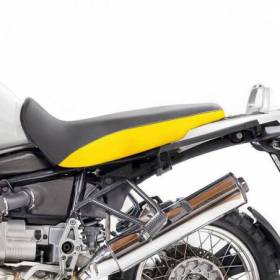 Selle longue en jaune ciel 40e / noir