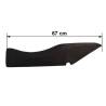 Selle r120 g / s noire 4 cm