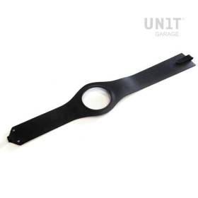 Sangle de réservoir en cuir noir r120r