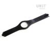 Sangle de réservoir en cuir noir r120r