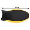 Selle longue en jaune ciel 40e / noir
