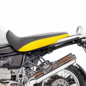 Selle longue en jaune ciel 40e / noir