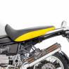 Selle longue en jaune ciel 40e / noir
