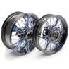 Paire de roues à rayons ninet 24m9 sx-spider tubeless (2014-2016)
