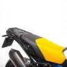 Housse de selle rallye jaune 40th/noir