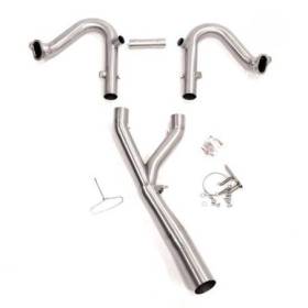 Collecteur silencieux sans catalyseur 1250lc en acier inoxydable