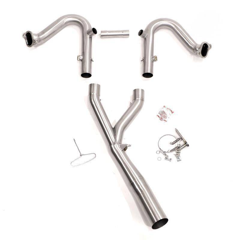 Collecteur silencieux sans catalyseur 1250lc en acier inoxydable