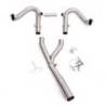 Collecteur silencieux sans catalyseur 1250lc en acier inoxydable