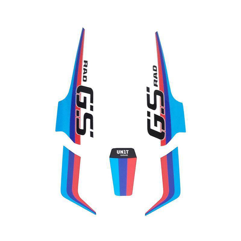 Autocollants sport automobile kit rad