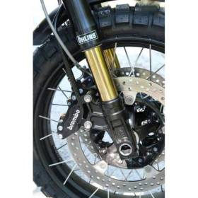 Kit fourche haute ohlins usd + platines et pieds unit garage (version haute)