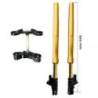 Kit fourche haute ohlins usd + platines et pieds unit garage (version haute)