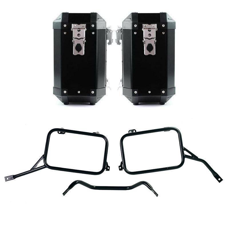 Paire de sacoches aluminium atlas 40l+40l avec cadres r80-r100gs