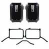 Paire de sacoches aluminium atlas 47l+47l pour cadre royal enfield himalayan 450, pour échappement d'origine (à partir de 2024)