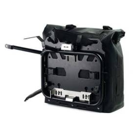 Deux sacoches latérales khali tpu 35l - 45l + paire de plaques en aluminium avec cadres de base r80g/s et r80 gs