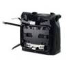 Deux sacoches latérales khali tpu 35l - 45l + paire de plaques en aluminium avec cadres de base r80g/s et r80 gs