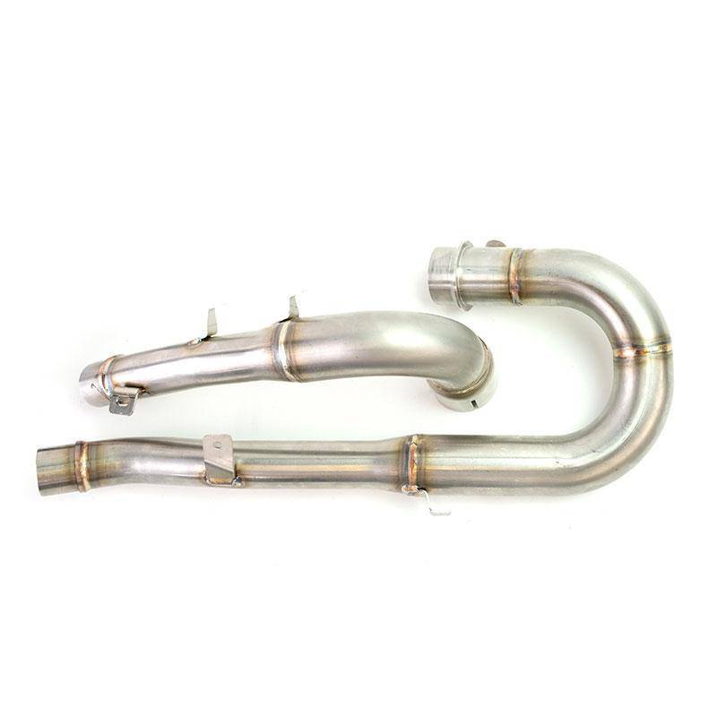 Collecteur d'échappement en acier inoxydable sans catalyseur triumph