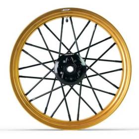 Paire de roues à rayons r18, r18 b, transcontinental 24m9 or