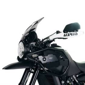 Protections latérales en aluminium noir pour himalayan 450 (à partir de 2024)