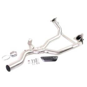 Collecteur d'échappement inox sans catalyseur bmw r1300gs et adv