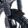 Garde-boue bas en aluminium honda cl avec stabilisateur de fourche noir mat