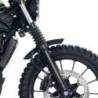 Garde-boue bas en aluminium honda cl avec stabilisateur de fourche noir mat