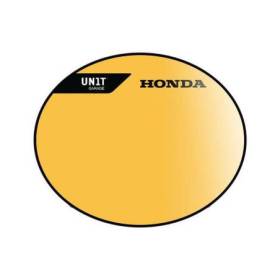 Autocollant de couverture latérale arrière honda cl