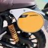 Autocollant de couverture latérale arrière honda cl