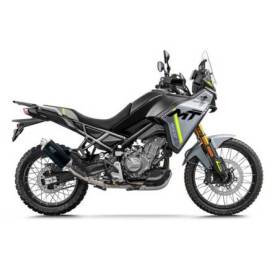 Échappement cf moto 450mt (à partir de 2024) noir avec soudures visibles