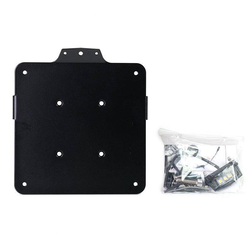 Support de plaque et phare