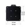 Support de plaque et phare