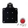 Support de plaque d'immatriculation haut