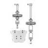 Kit de montage pour top case atlas al3 - al5 sur r 1200 gs lc - r 1250 gs