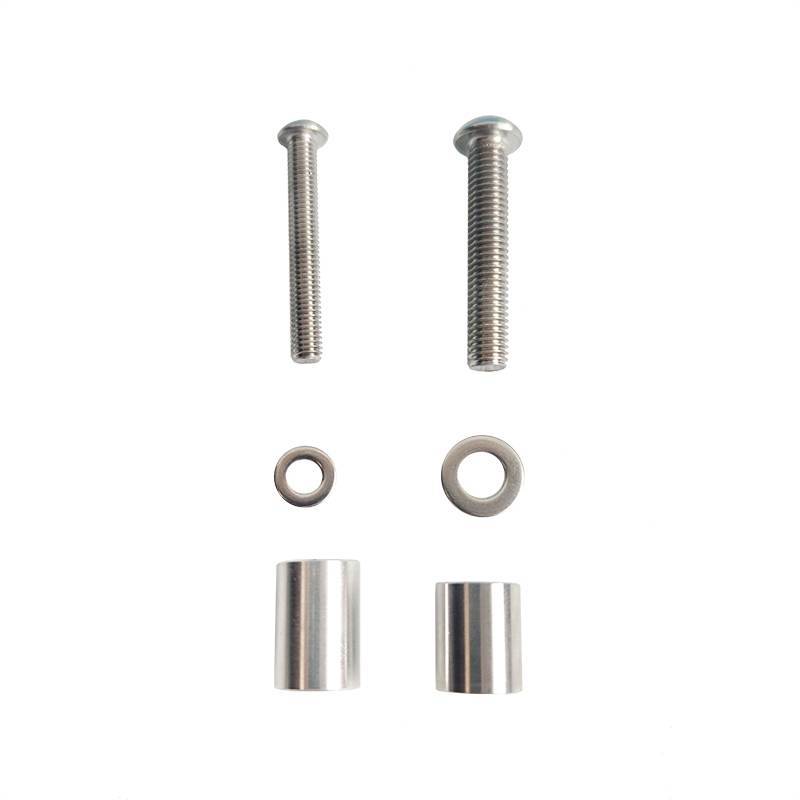 Adaptateur pour montage de cadres code 4302 avec support de plaque d'immatriculation bas sur bmw r12 ninet