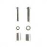 Adaptateur pour montage de cadres code 4302 avec support de plaque d'immatriculation bas sur bmw r12 ninet