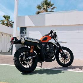 Amortisseur Öhlins blackline avec ressorts jaunes, honda cl
